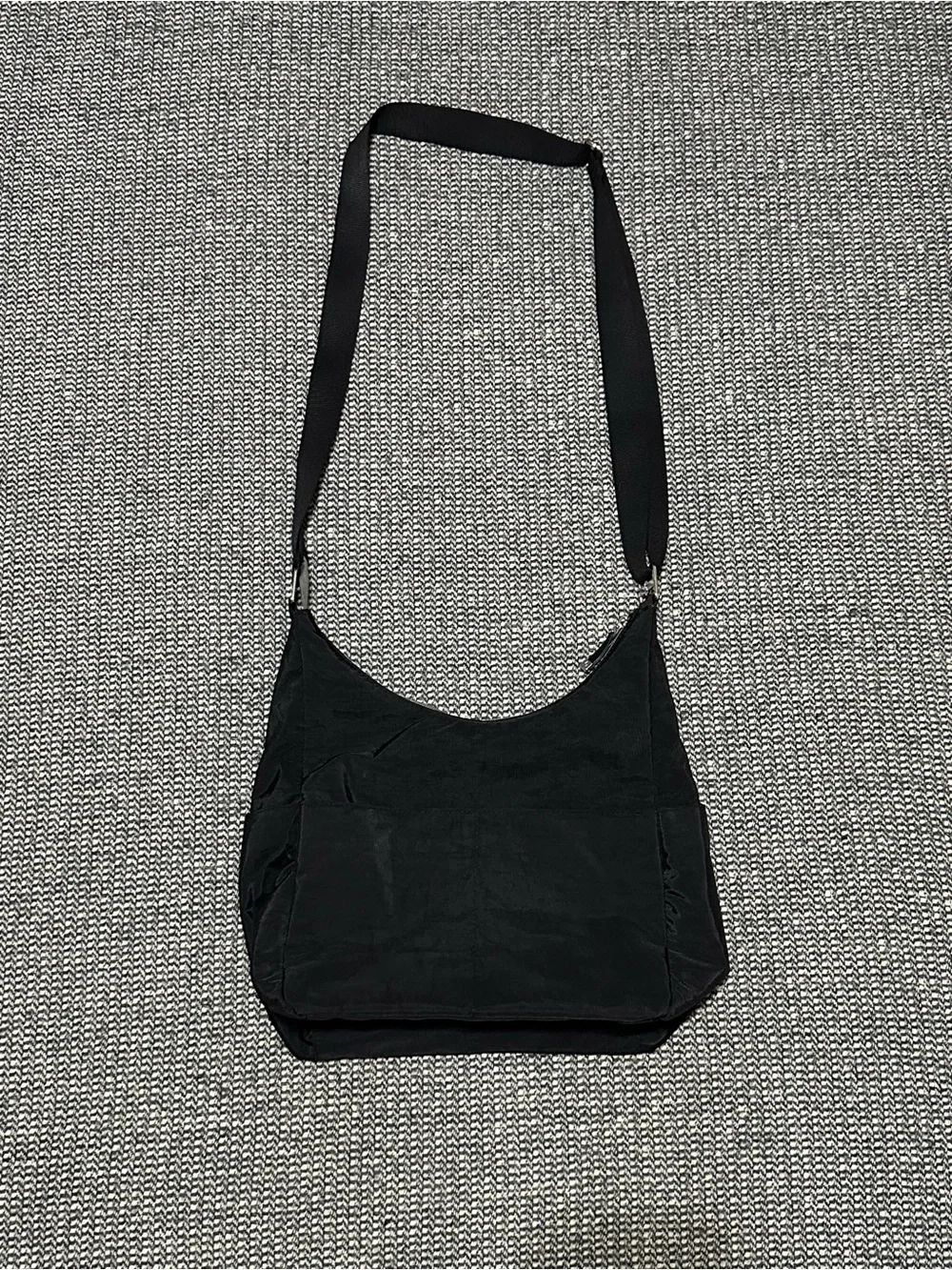 Baggallini Black Nylon Crossbody Shoulder Bag